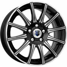 КиК Сиеста (КС477) 5,0x13 3/ 98 ET35 d-60,2 алмаз черный (Арт.13376)